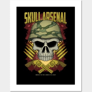 Skull Arsenal Posters and Art